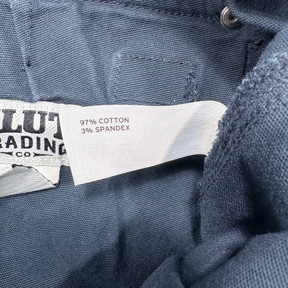 Duluth Trading Co Cargo Pants Mens 42x30 Blue DuluthFlex Fire Hose Standard Fit - Picture 6 of 12